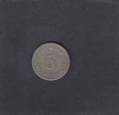 Beschrijving: 5 Pfennig